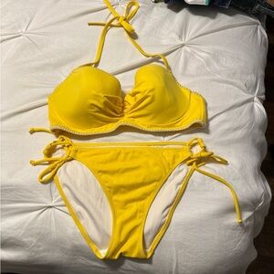 Yellow Bikini Set-NWOT